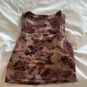 Beyond Yoga space dye floral leggings and tank